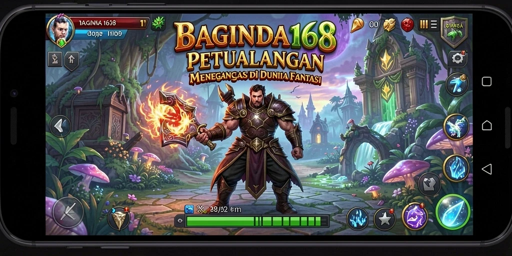 Screenshot permainan BAGINDA168 yang menunjukkan gameplay seru.