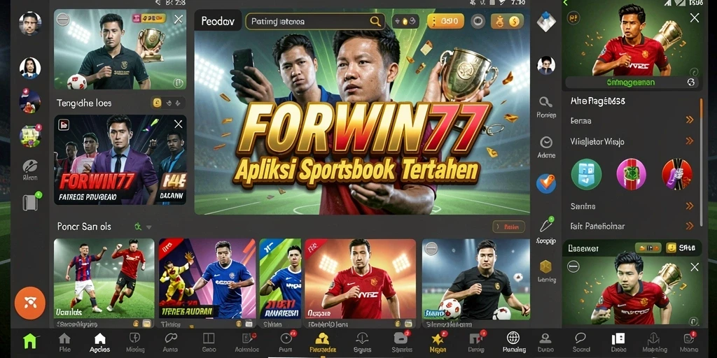Screenshot utama menunjukkan pengalaman gameplay taruhan yang seru.