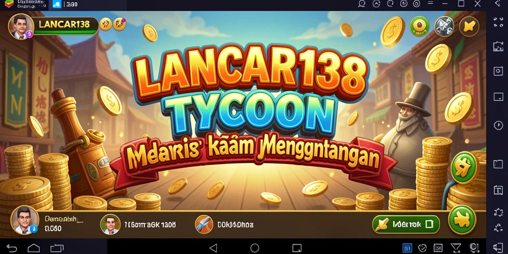 Screenshot LANCAR138 menampilkan gameplay Tycoon yang seru.