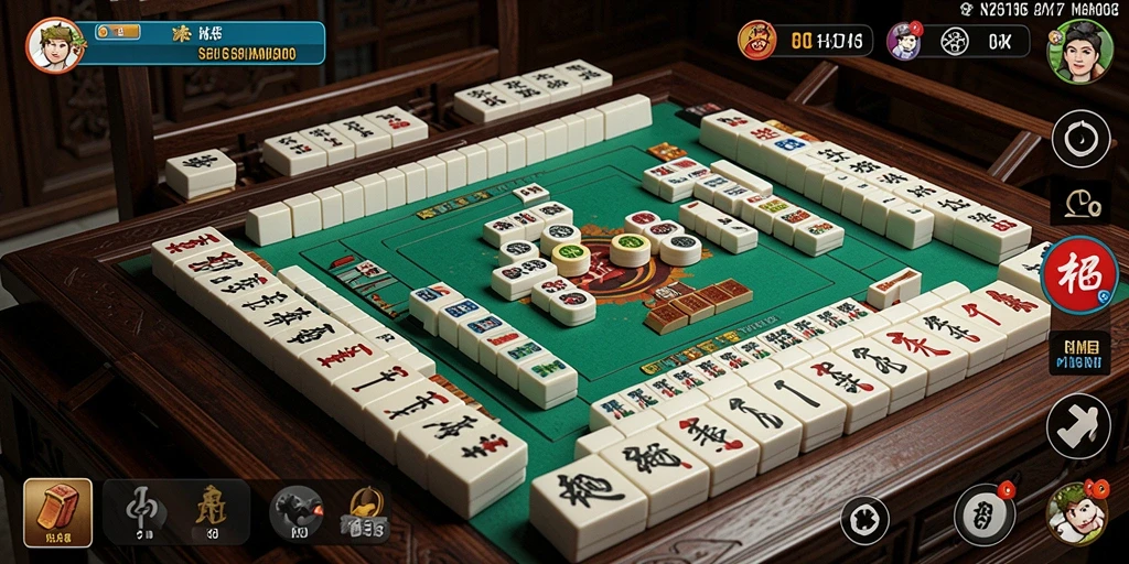 Gameplay Mahjong seru dan menantang di NK666.