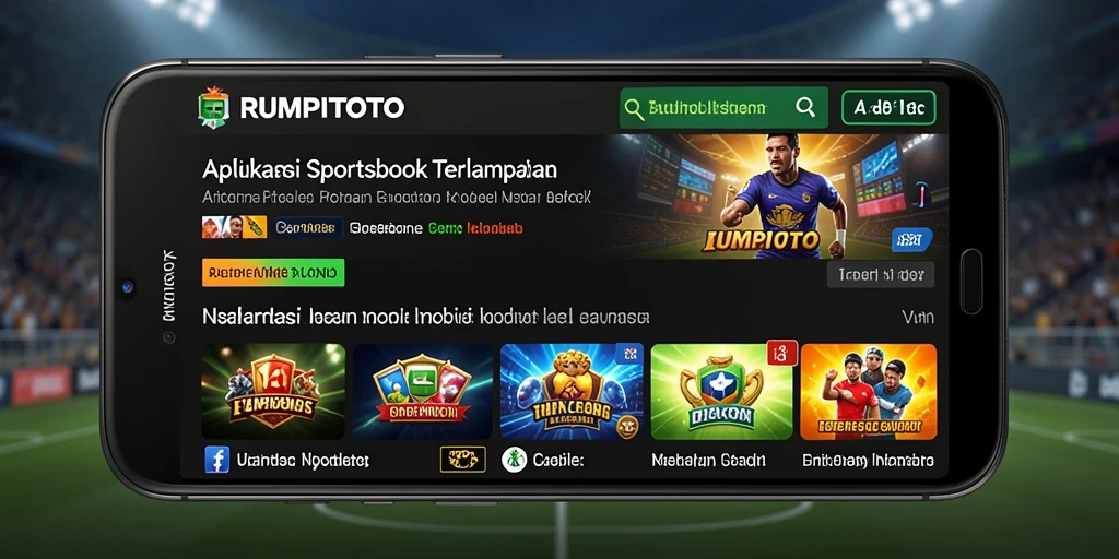 Tampilan screenshot RUMPITOTO menampilkan antarmuka sportsbook yang menarik.