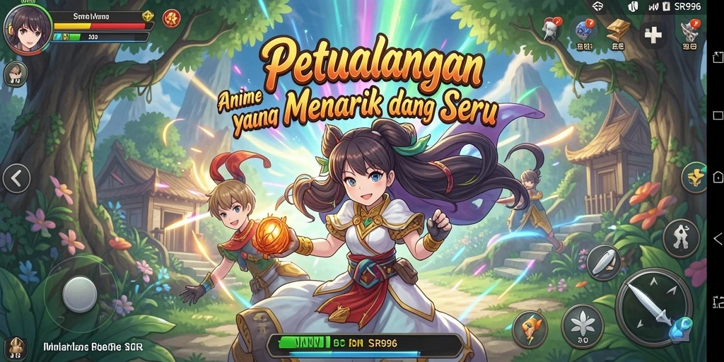 Tampilan menarik dan dinamis dari gameplay SR996.