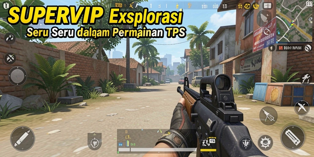 Menampilkan gameplay seru dalam <strong>SUPERVIP</strong> dengan pertempuran intens dan kolaborasi tim.
