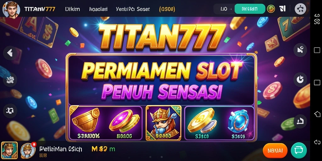 Gameplay menarik dari slot TITAN777 dengan berbagai tema dan bonus.