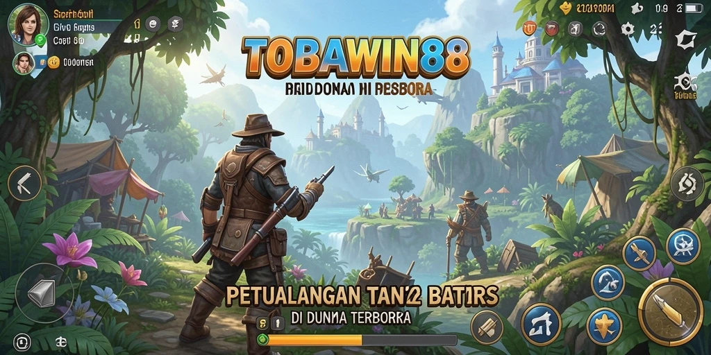 Gameplay seru di dunia terbuka TOBAWIN88 yang menantang.