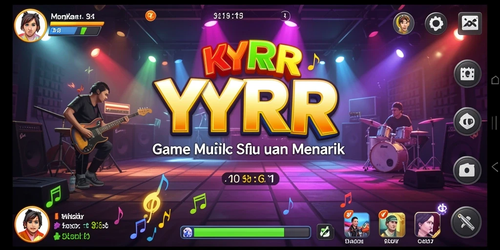 Tampilan menarik dari gameplay YYRR yang penuh semangat.